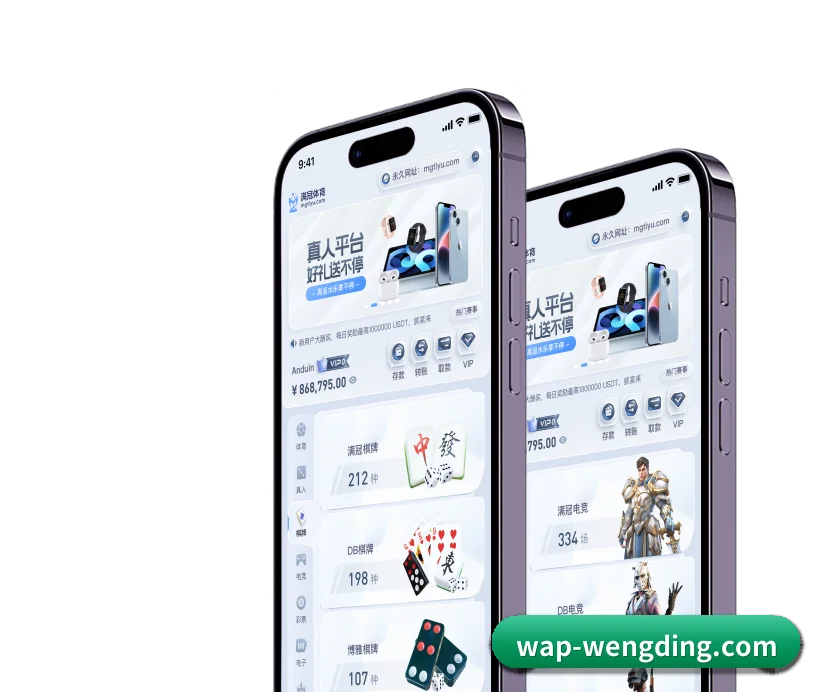 问鼎娱乐 APP 界面 - WenDing